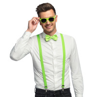 Preview: Party set 3 pieces neon green
