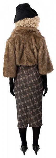 Short Esther fur jacket for women 3