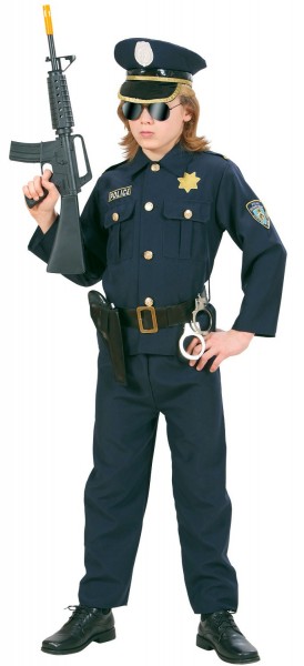 Policeman Paul children's costume