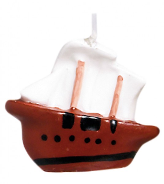 Pirate Party Cake Bougies Horror The Sea 6 pièces 7