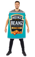 Heinz Beanz-kostuum voor volwassenen