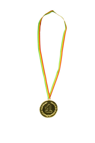 1st place medal with medal ribbon