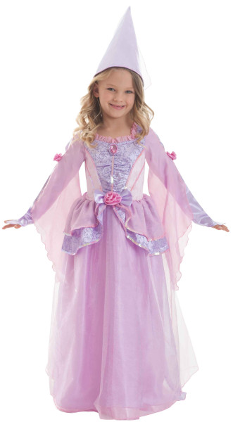 Romantisk prinsessklänning rosa-violett