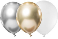 Vorschau: Lets Celebrate Helium Flasche mit Ballons
