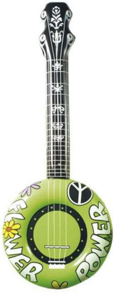 Flower Power Guitar Uppblåsbar