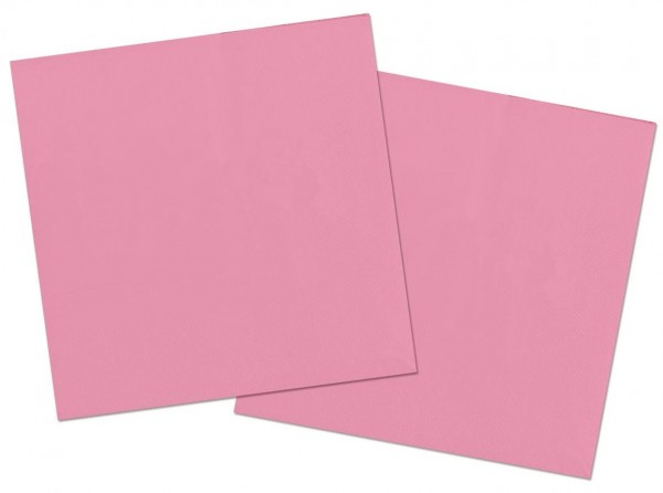 20 napkins Cleo pink 33 x 33cm