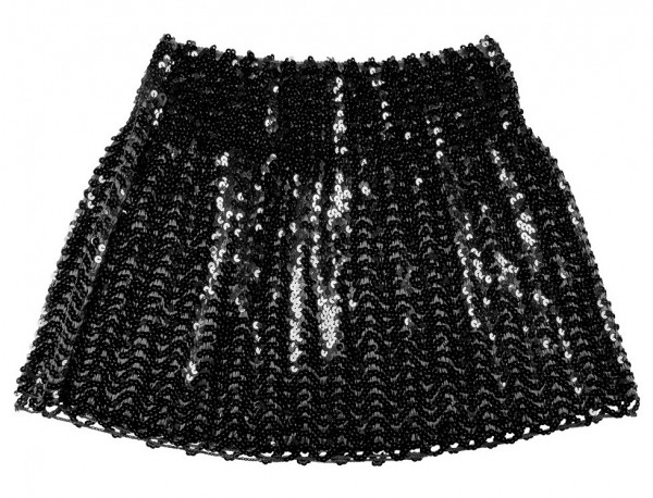 Black sequin skirt Abigail 3