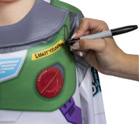Vista previa: Disfraz de Buzz Lightyear para niños de lujo
