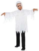 Oversigt: Mist slør spøgelses kostume til børn