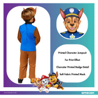 Förhandsgranskning: Paw Patrol Chase kostym för pojkar