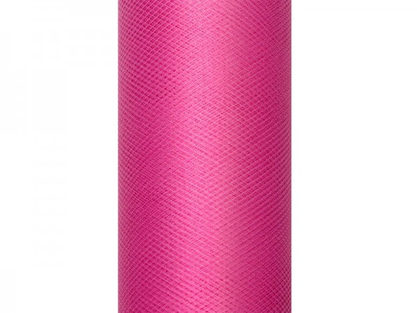 Tulle fabric Luna pink 9m x 80cm