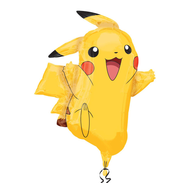Folienballon Happy Pikachu