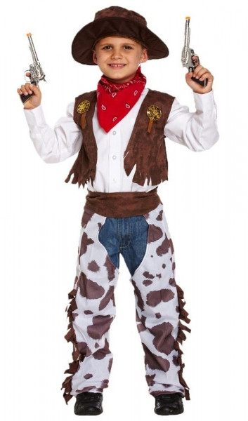 Vilda västern Cowboy Boys Costume Bill
