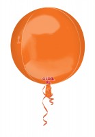 Orbz Folienballon orange 38 x 40cm