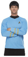 Star Trek ensartet skjorte til mænd blå
