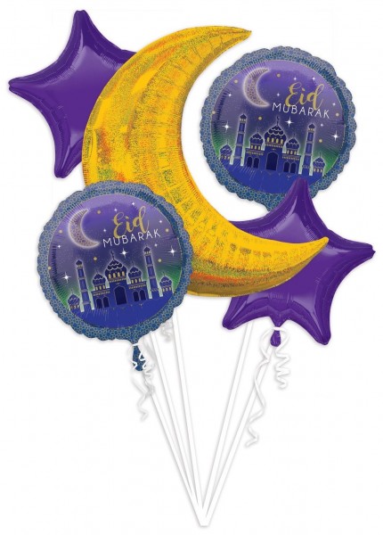 Bukiet balonów Eid Mubarak