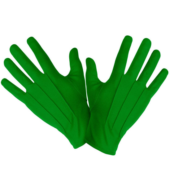 Gloves for adults in green