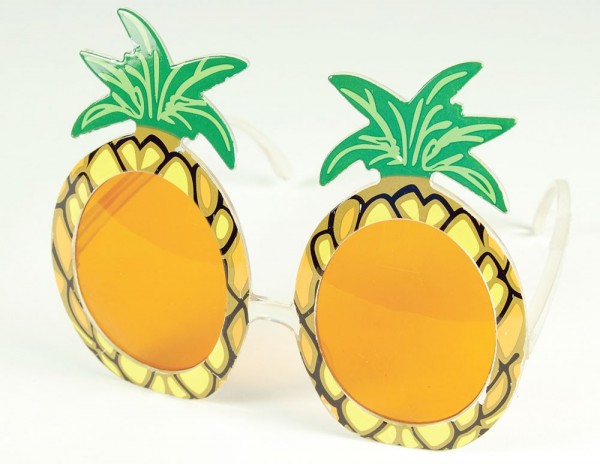 Ananasowe okulary imprezowe
