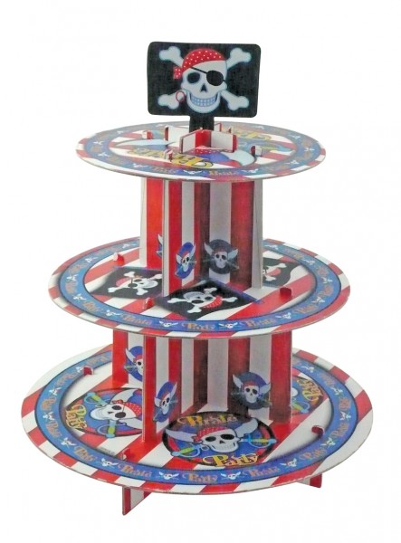Pirate Party Cupcake Stand Horror the Sea