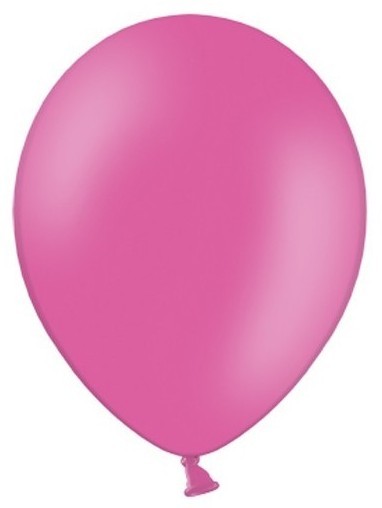 100 party star balloons pink 30cm
