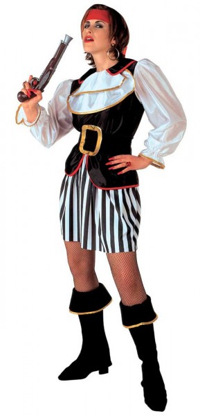 Costume de capitaine pirate Daniela