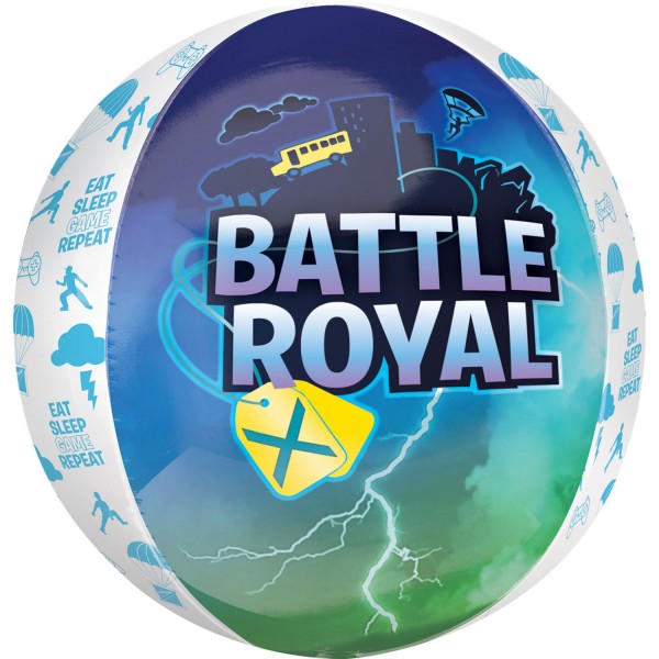Battle Royal Birthday Orbz Ballon 38 x 40cm