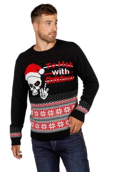 To hell with Christmas Pullover