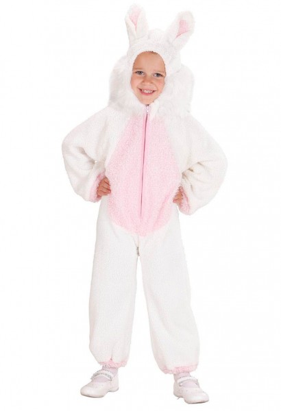 Plush bunny children's costume