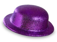 Chapeau de fête violet Sparkling Showtime
