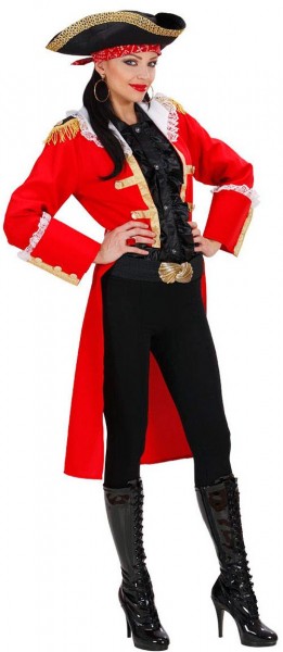 Disfraz de capitán pirata para mujer 3