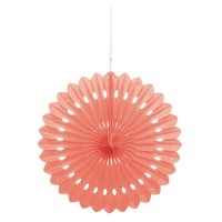 Preview: Decorative fan flower coral 40cm