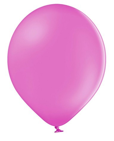 50 party star balloons fuchsia 27cm