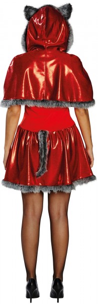 Red wolf robe for women 3