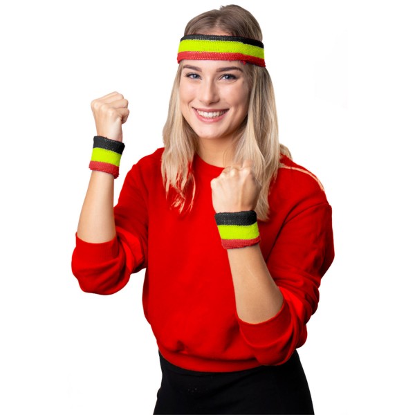 Belgium headband & sweatband set