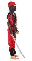Widok: Kostium Czerwony Ognisty Ninja dla dzieci