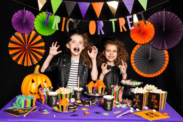 Witch's huis trick or treat slinger 1m 3