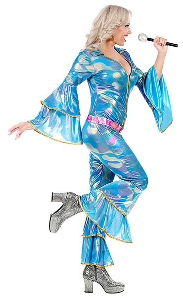 70er Jahre Disco Kostüm für Damen 4