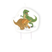 Happy Dinosaur Verjaardagskaars