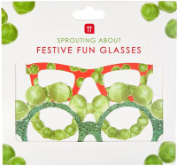 Aperçu: 5 lunettes de Noël choux de Bruxelles