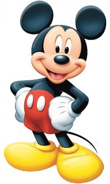 Silhouette de Mickey Mouse 88 cm