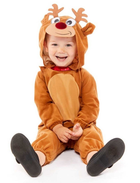 Funny reindeer child costume dancer