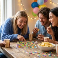 Mini Slangenladder Spel, Uitdeelcadeautje Kinderfeestje