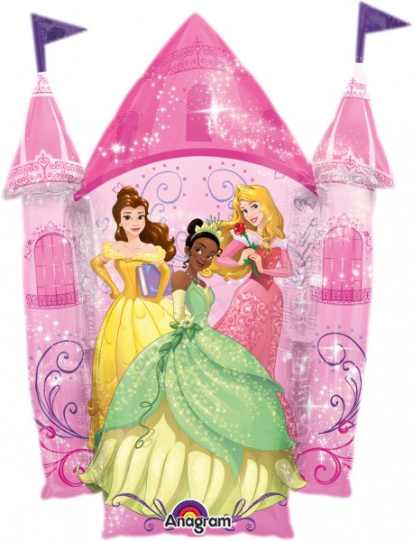 Folienballon Disney Prinzessinnen Schloss 2