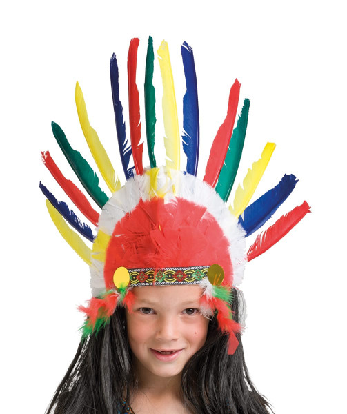 Indian feather headdress Kenai