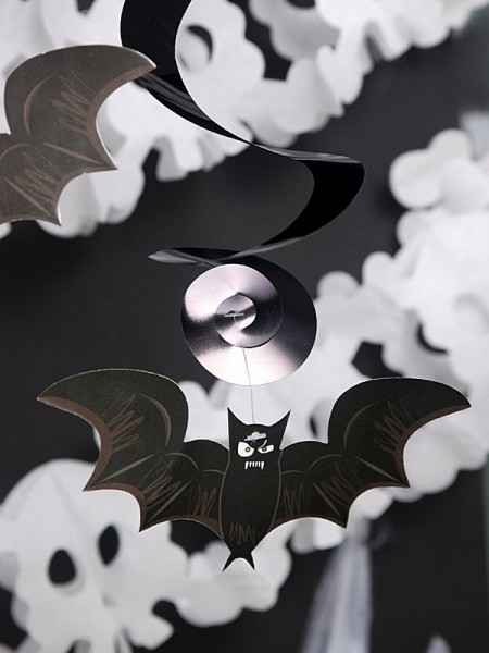 5 Creepy Halloween 60cm decoratieve hangers 4