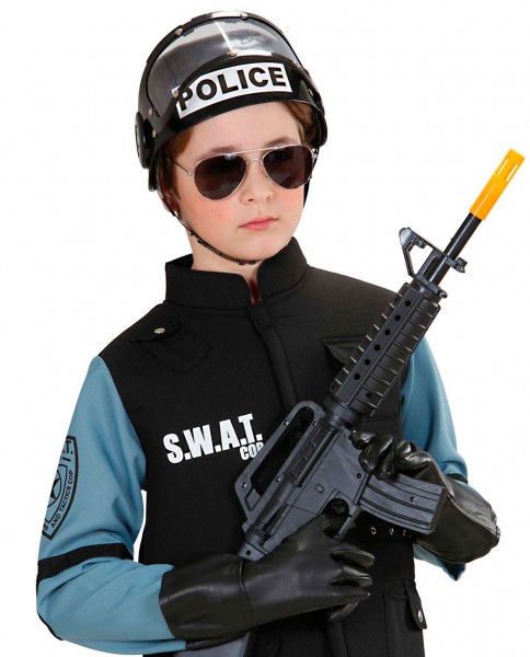 Police agent helmet for kids 3
