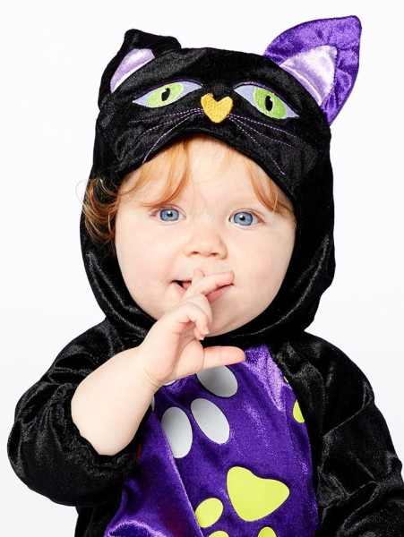 Halloween Katzen Kostüm für Babys 3