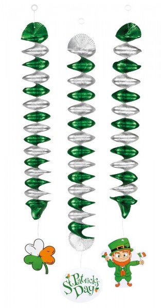 Happy St. Patricks Day spiral hanger