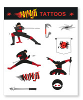 Ninja Party Tattoo Bogen