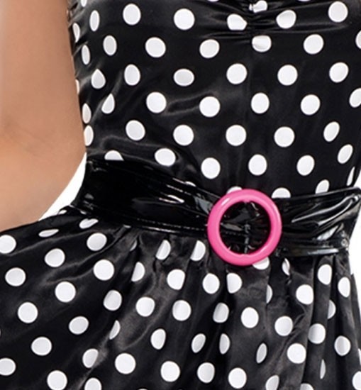 50s polka dots costume for women 4